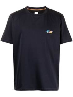 PAUL SMITH футболка из органического хлопка с вышитым логотипом