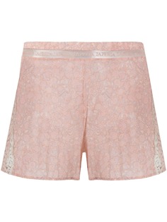 La Perla пижамные шорты с цветочным принтом