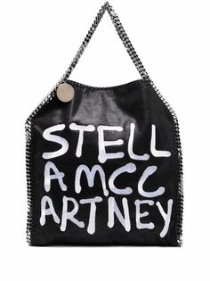 Stella McCartney большая сумка-тоут Falabella с логотипом