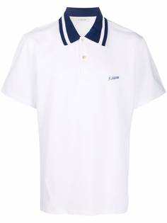 LANVIN рубашка поло с вышитым логотипом