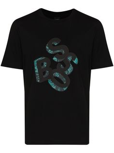 BOSS футболка Tiburt 244 с логотипом