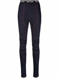 Philipp Plein легинсы с логотипом