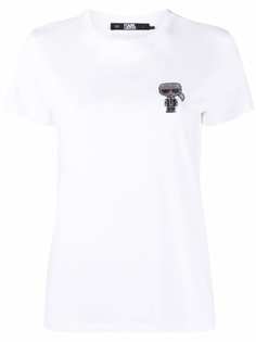 Karl Lagerfeld футболка K/Ikonic из органического хлопка