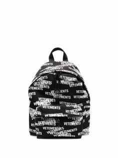 VETEMENTS рюкзак с логотипом