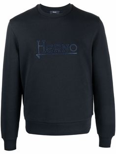 Herno толстовка с нашивкой-логотипом