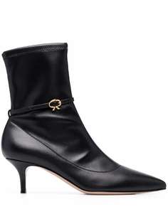 Gianvito Rossi ботильоны на каблуке-рюмке