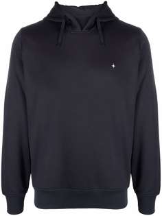 Stone Island худи с кулиской и вышивкой