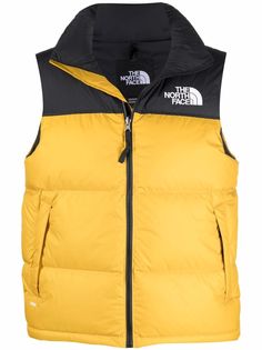 The North Face дутый жилет с вышитым логотипом