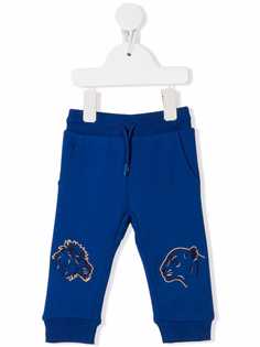 Kenzo Kids спортивные брюки с вышивкой