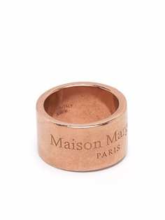 Maison Margiela кольцо с гравировкой логотипа