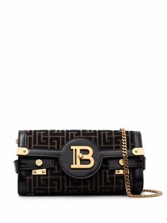 Balmain сумка на плечо B-Buzz 23 с монограммой