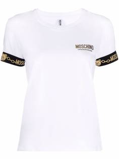 Moschino футболка с логотипом