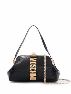 Moschino сумка-тоут с логотипом