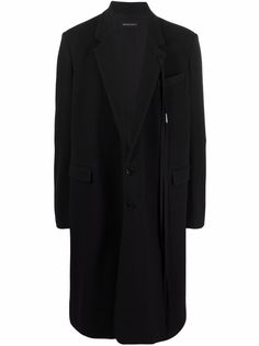Ann Demeulemeester пальто Thomas Slouchy