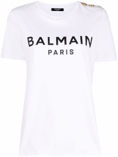 Balmain футболка с логотипом