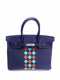 Hermès сумка Tressage Birkin 35 pre-owned