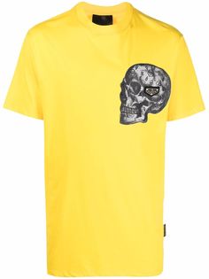 Philipp Plein футболка с принтом Skull