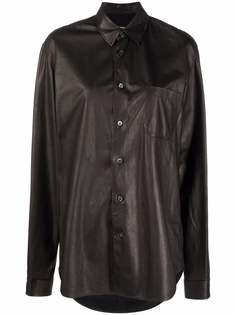Ann Demeulemeester рубашка с нагрудным карманом