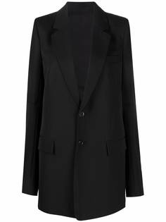 Ann Demeulemeester однобортный приталенный пиджак