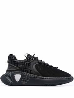 Balmain кроссовки B-Runner с монограммой