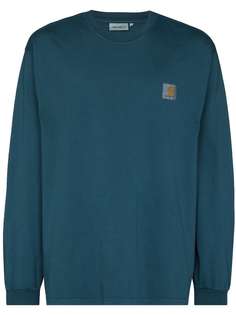 Carhartt WIP CARHARTT VISTA CHST LG PTCH DYED LS TEE