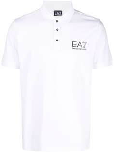 Ea7 Emporio Armani рубашка поло с логотипом