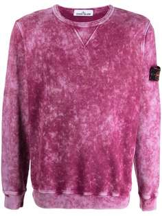 Stone Island выбеленная толстовка