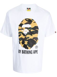 A BATHING APE® футболка Bape с камуфляжным принтом
