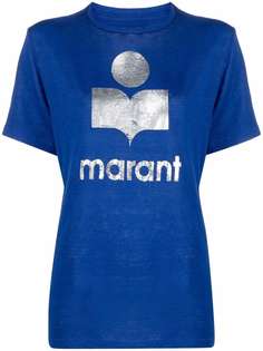 Isabel Marant Étoile футболка Zewel с логотипом