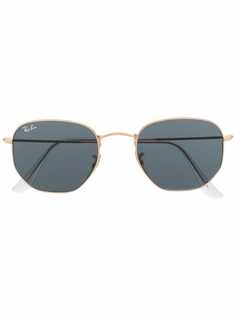 Ray-Ban солнцезащитные очки в шестиугольной оправе