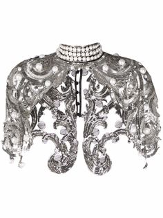 Amen кружевной кейп с пайетками Amen.