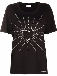 RED Valentino футболка с заклепками