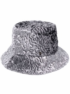 Flapper фактурная панама с эффектом металлик