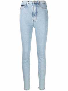Philipp Plein джинсы скинни Iconic с завышенной талией