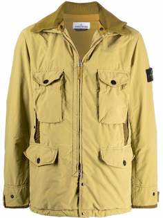 Stone Island куртка в стиле милитари с карманами карго