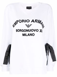 Emporio Armani толстовка с логотипом