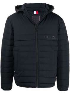 Tommy Hilfiger пуховик с логотипом