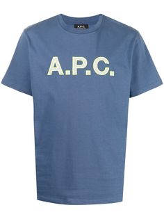 A.P.C. футболка с логотипом