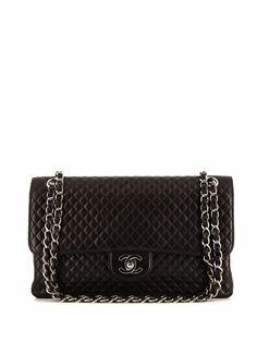 Chanel Pre-Owned стеганая сумка на плечо Timeless