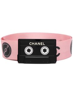 Chanel Pre-Owned ремень Cassette Tape 2004-го года