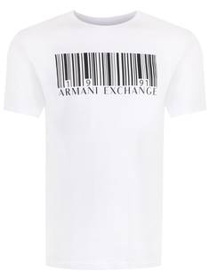 Armani Exchange футболка с логотипом