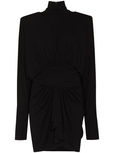Alexandre Vauthier платье мини с объемными плечами