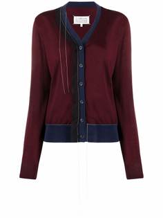 Maison Margiela кардиган с декоративной строчкой