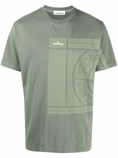 Stone Island футболка с логотипом