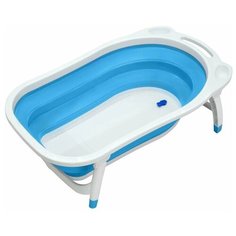 Ванночка Funkids Folding Smart Bath голубой