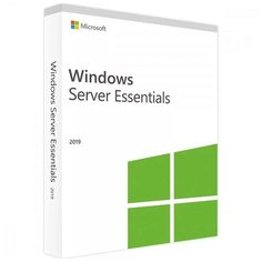 Microsoft Windows Server 2019 Essentials 64-bit OEM (2 ядра), лицензия и носитель, русский, срок действия: бессрочная, DVD