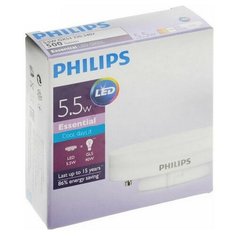 Лампа светодиодная Philips Essential LED 5.5-40W 4000K GX53