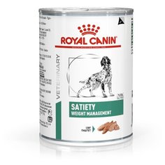 Влажный корм для собак Royal Canin Satiety при избыточном весе, при сахарном диабете 410 г