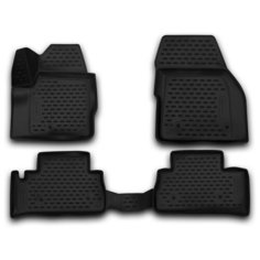 Коврики 3D в салон LAND ROVER Freelander 2, 2013->, 4 шт. (полиуретан) Element
