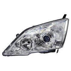 Фара левая под корректор линзованная внутри хром crv 06-09 Depo